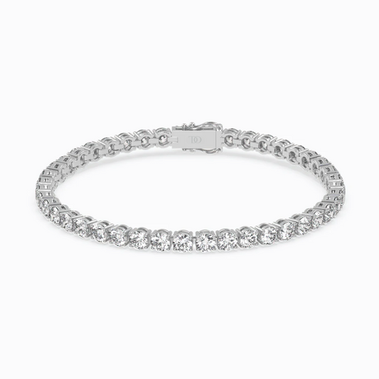 Round Tennis Lab Diamond Bracelet (8 ct. tw.) 18K Gold