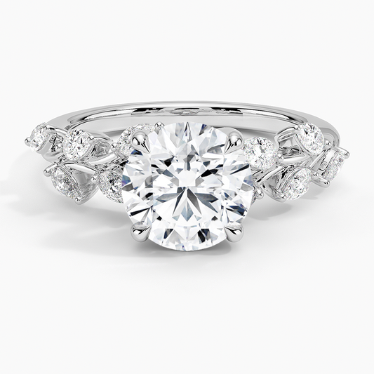 ecomposer-view with diamond shape-round, ecomposer-size-1-ct, ecomposer-size-1.5-ct, ecomposer-size-2-ct, ecomposer-size-2.5-ct, ecomposer-size-3-ct, ecomposer-metal type-white-gold-18k