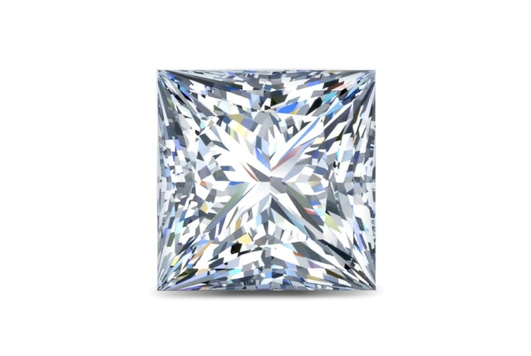 2.50 Carat Princess Diamond | Lab Grown Diamond | F | VS1