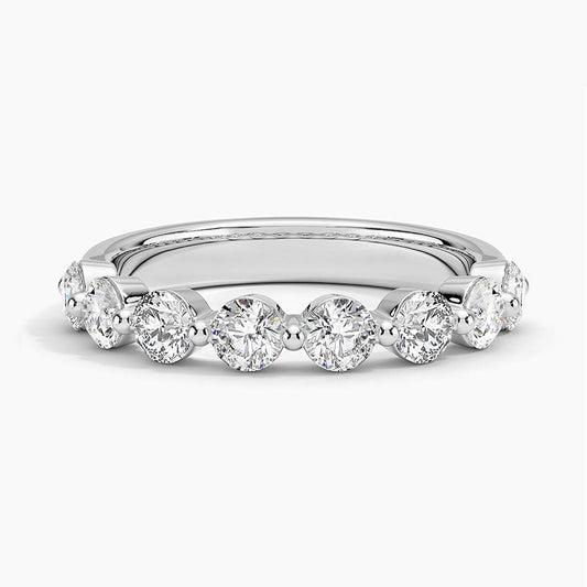 ecomposer-metal type-white-gold-18k,ecomposer-size-1-ct-tw