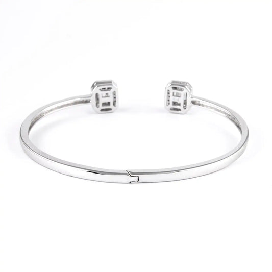 Emerald Cuff Bracelet ( 0.8 ct. tw) 18K Gold