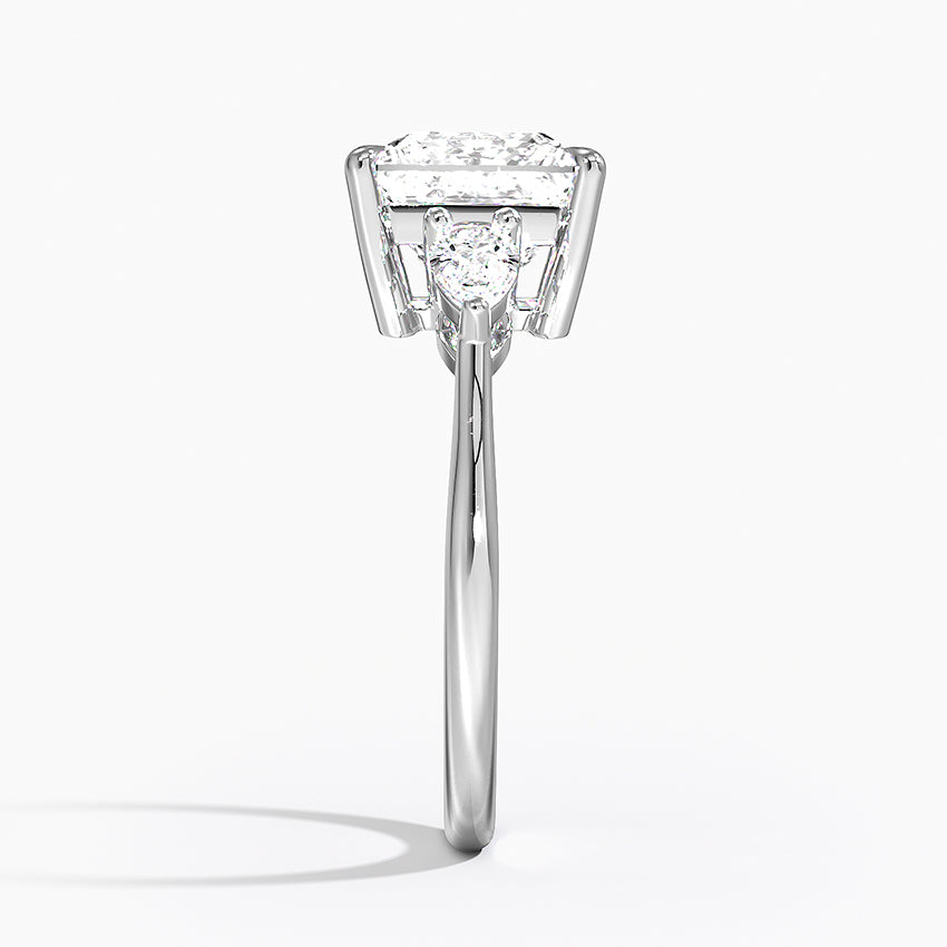 ecomposer-metal type-white-gold-18K,ecomposer-ring setting-trilogy