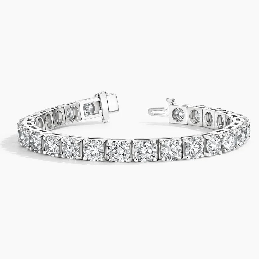 Bracelet | 27 ct | White Gold | Tennis Bracelet | Round