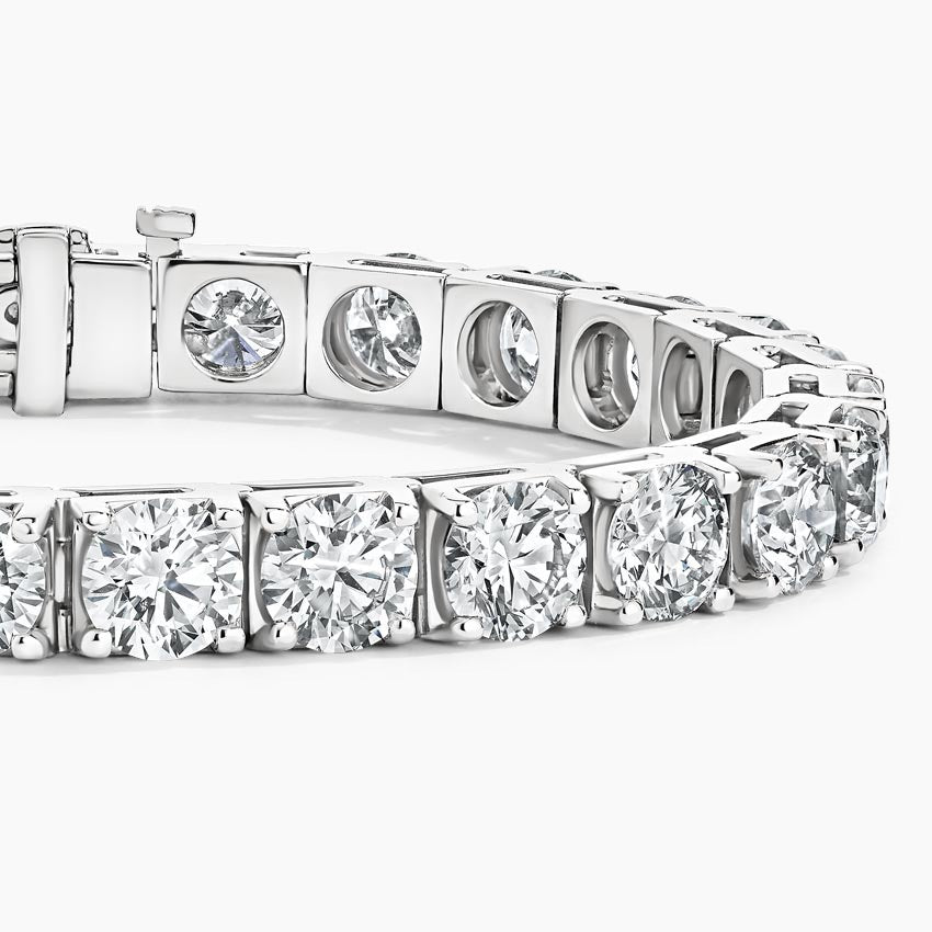 Bracelet | 27 ct | White Gold | Tennis Bracelet | Round