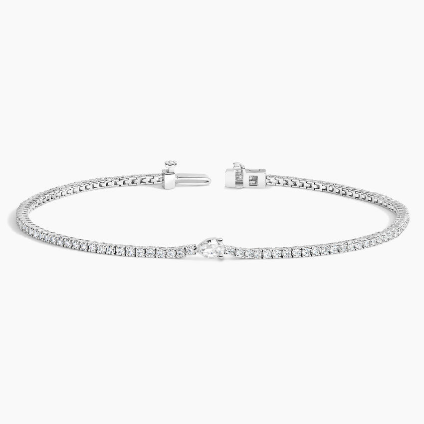 Bracelet | 1 ct | White Gold | Tennis Bracelet | Fancy