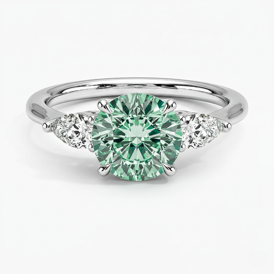 ecomposer-diamond color-green, ecomposer-view with diamond shape-round
