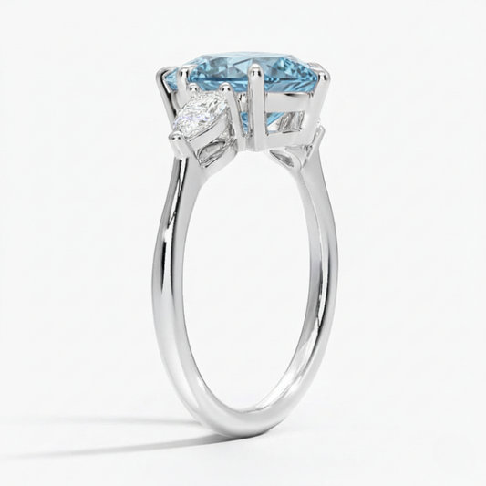 ecomposer-diamond color-blue, ecomposer-view with diamond shape-pear