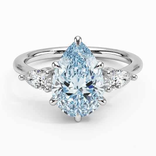 ecomposer-diamond color-blue, ecomposer-view with diamond shape-pear