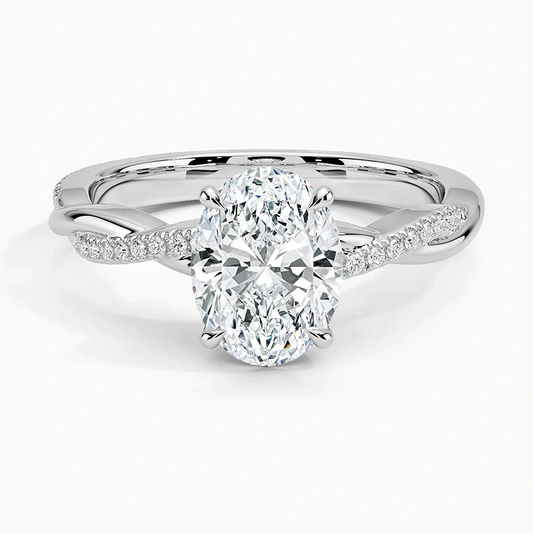 ecomposer-view with diamond shape-oval,ecomposer-size-1.5-ct,ecomposer-metal type-white-gold-18k