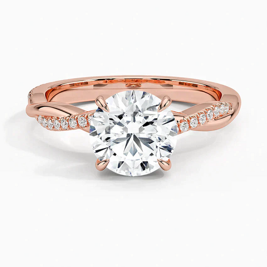 ecomposer-view with diamond shape-round,ecomposer-size-1.5-ct,ecomposer-metal type-rose-gold-18k