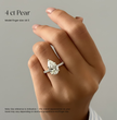 ecomposer-view with diamond shape-pear, ecomposer-metal type-rose-gold-18k, ecomposer-metal type-white-gold-18k, ecomposer-metal type-yellow-gold-18k