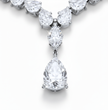 Alexandia Pear Lab Diamond (21 ct.) Necklace (16 in | 40 cm) 18K White Gold
