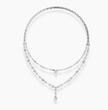 Nirvana Double Layer Lab Diamond (23 ct.) Necklace (17 in.) 18K White Gold