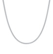 Tennis Lab Diamond (7 ct.) Necklace (16 in.) 18K White Gold