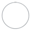 Tennis Lab Diamond (20 ct.) Necklace (16 in.) 18K White Gold