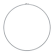 Tennis Lab Diamond (15 ct.) Necklace (16 in.) 18K White Gold