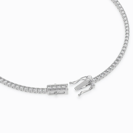 Round Tennis Lab Diamond Bracelet (2-10 ct. tw.) 18K Gold