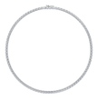 Tennis Lab Diamond (25 ct.) Necklace (16 in.) 18K White Gold