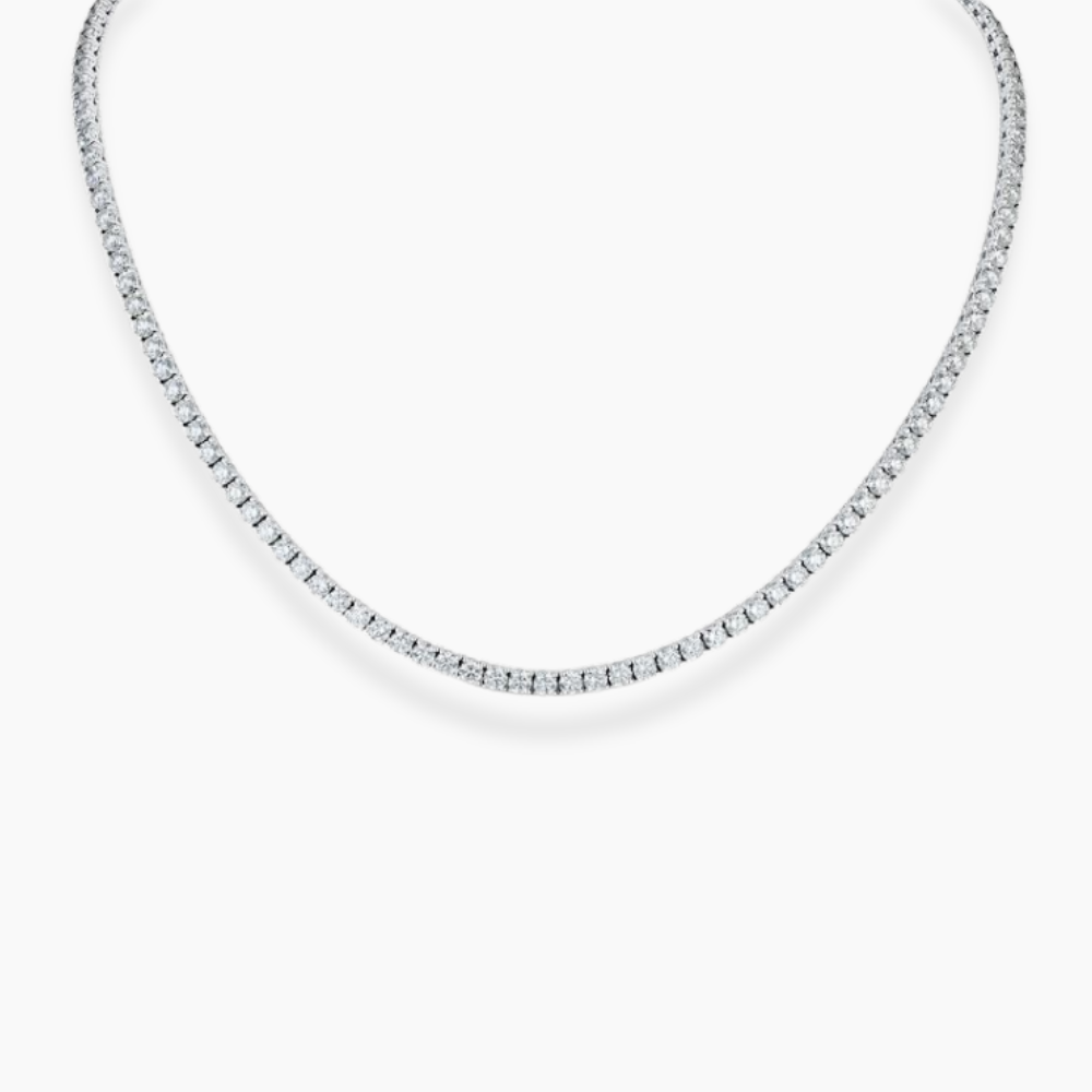 Tennis Chocker Lab Diamond (6 ct.) Necklace (15 in.) 18K White Gold