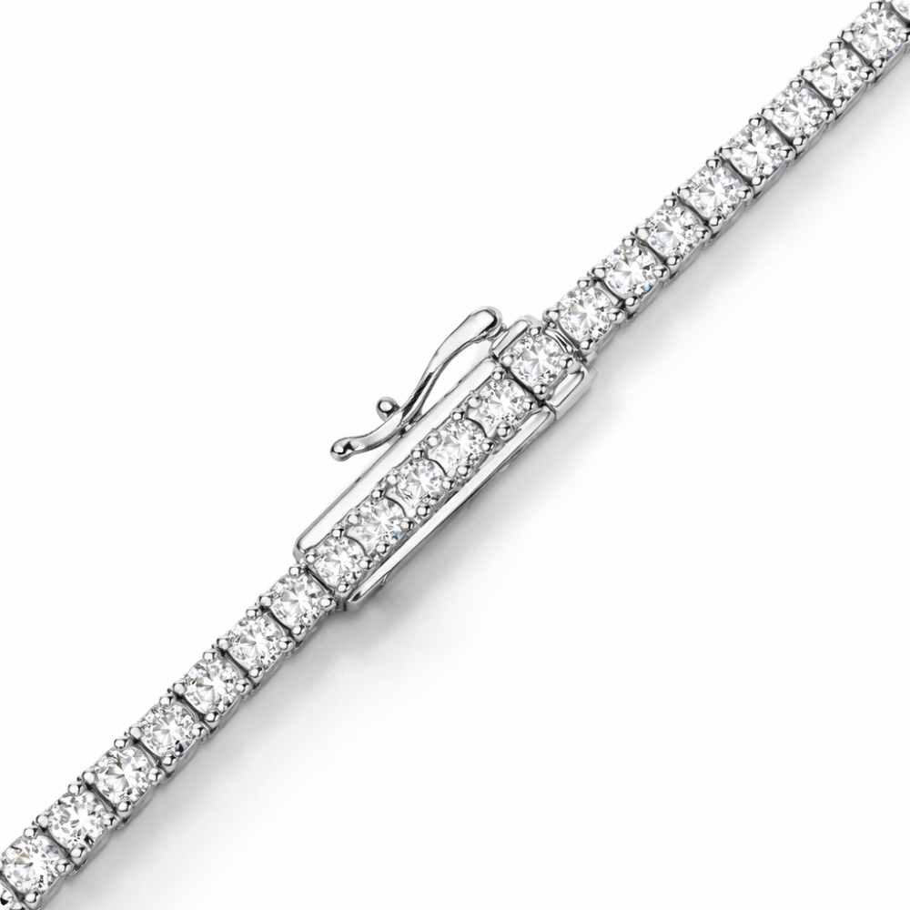Tennis Chocker Lab Diamond (6 ct.) Necklace (15 in.) 18K White Gold