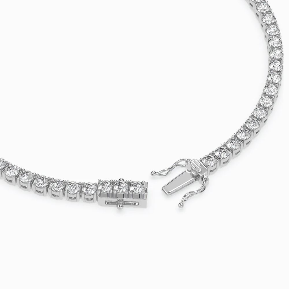 Round Tennis Lab Diamond Bracelet (2-10 ct. tw.) 18K Gold