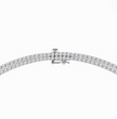 Tennis Double Layer Lab Diamond (39 ct.) Necklace (17 in.) 18K White Gold