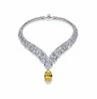 Dahya Lab Diamond (90 ct. total ) Necklace (17 in.) 18K White Gold