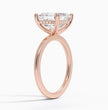 ecomposer-view with diamond shape-asscher, ecomposer-metal type-rose-gold-18k