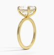 ecomposer-view with diamond shape-asscher, ecomposer-metal type-yellow-gold-18k