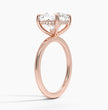 ecomposer-view with diamond shape-cushion, ecomposer-metal type-rose-gold-18k