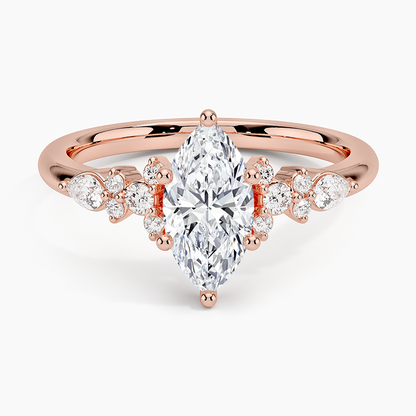 ecomposer-view with diamond shape-marquise, ecomposer-size-1-ct, ecomposer-metal type-rose-gold-18k