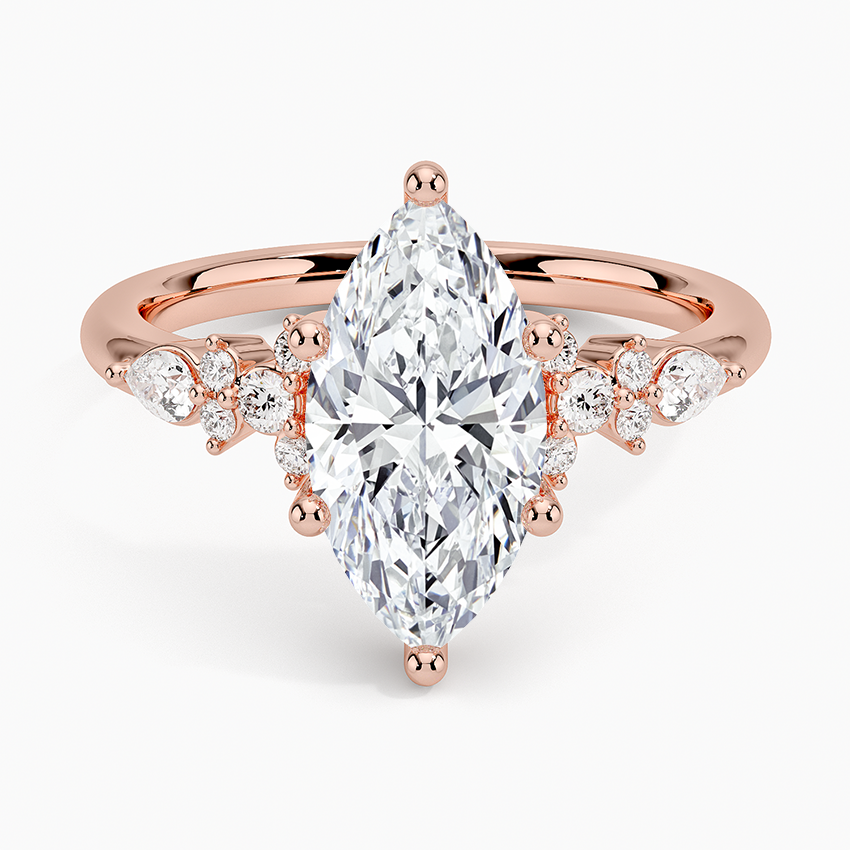 ecomposer-view with diamond shape-marquise, ecomposer-size-2-ct, ecomposer-size-2.5-ct, ecomposer-size-3-ct, ecomposer-metal type-rose-gold-18k