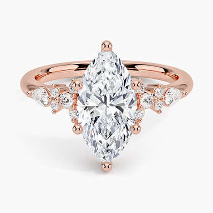 ecomposer-view with diamond shape-marquise, ecomposer-size-2-ct, ecomposer-size-2.5-ct, ecomposer-size-3-ct, ecomposer-metal type-rose-gold-18k