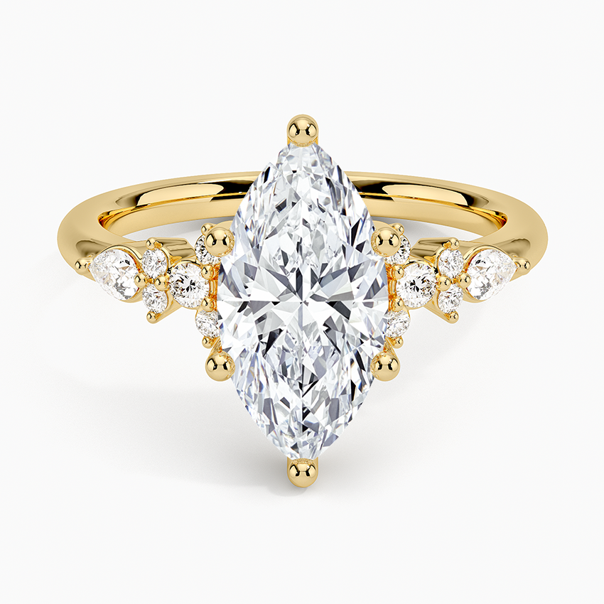 ecomposer-view with diamond shape-marquise, ecomposer-size-2-ct, ecomposer-size-2.5-ct, ecomposer-size-3-ct, ecomposer-metal type-yellow-gold-18k
