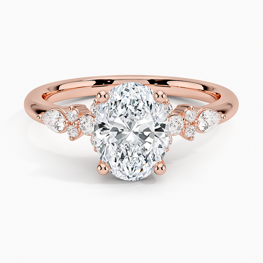 ecomposer-view with diamond shape-oval,ecomposer-size-1.5-ct,ecomposer-metal type-rose-gold-18k