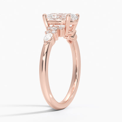 ecomposer-view with diamond shape-oval,ecomposer-size-1.5-ct,ecomposer-metal type-rose-gold-18k