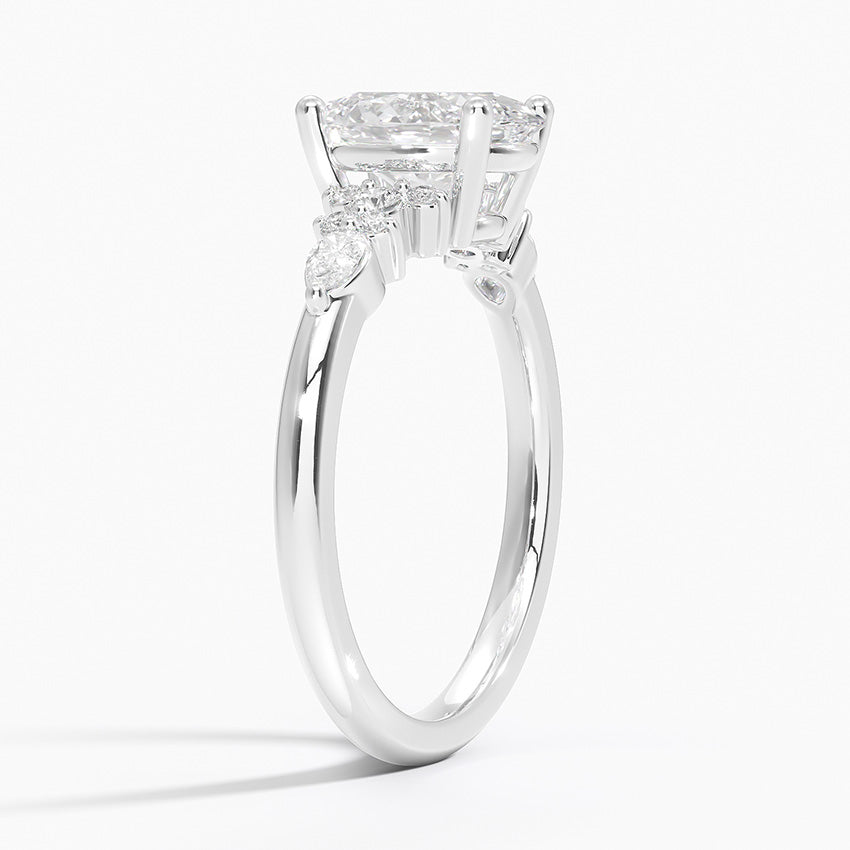 ecomposer-view with diamond shape-oval,ecomposer-size-1.5-ct,ecomposer-metal type-white-gold-18k