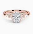 ecomposer-view with diamond shape-oval,ecomposer-size-1-ct,ecomposer-metal type-rose-gold-18k