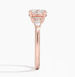 ecomposer-view with diamond shape-oval,ecomposer-size-1-ct,ecomposer-metal type-rose-gold-18k