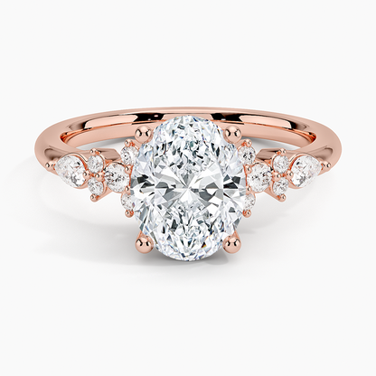ecomposer-view with diamond shape-oval,ecomposer-size-2-ct, ecomposer-size-2.5-ct, ecomposer-size-3-ct, ecomposer-metal type-rose-gold-18k