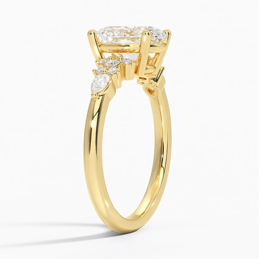 ecomposer-view with diamond shape-oval,ecomposer-size-2-ct, ecomposer-size-2.5-ct, ecomposer-size-3-ct, ecomposer-metal type-yellow-gold-18k