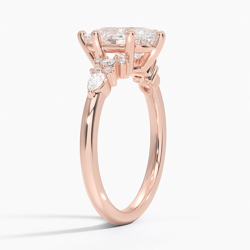 ecomposer-view with diamond shape-pear, ecomposer-size-1.5-ct, ecomposer-metal type-rose-gold-18k