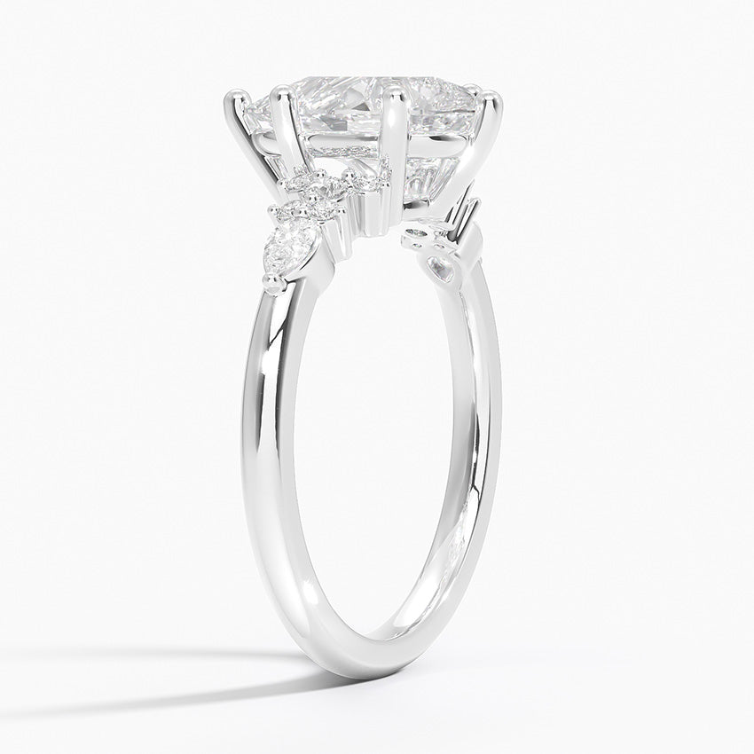 ecomposer-view with diamond shape-pear, ecomposer-size-2-ct, ecomposer-size-2.5-ct, ecomposer-size-3-ct, ecomposer-metal type-white-gold-18k