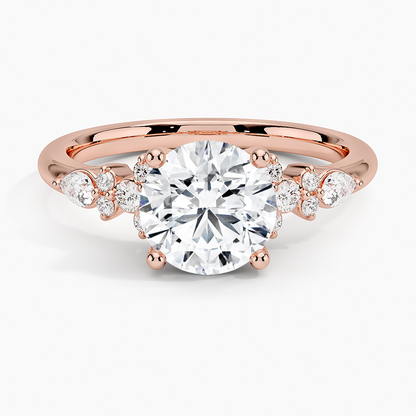 ecomposer-view with diamond shape-round, ecomposer-size-1.5-ct, ecomposer-metal type-rose-gold-18k