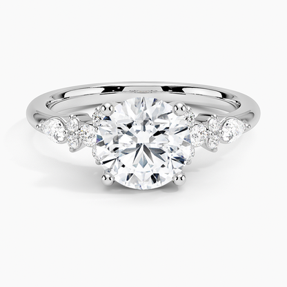 ecomposer-view with diamond shape-round, ecomposer-size-1.5-ct, ecomposer-metal type-white-gold-18k