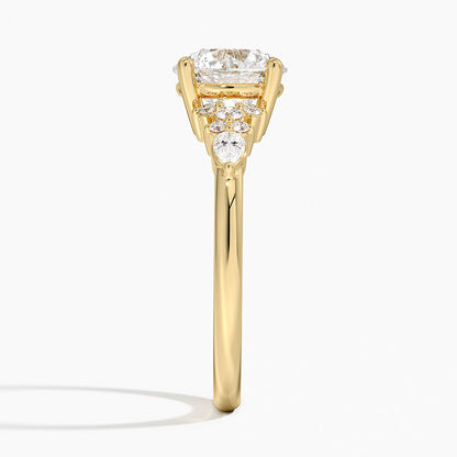 ecomposer-view with diamond shape-round, ecomposer-size-1.5-ct, ecomposer-metal type-yellow-gold-18k