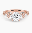 ecomposer-view with diamond shape-round, ecomposer-size-1-ct, ecomposer-metal type-rose-gold-18k
