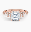 ecomposer-view with diamond shape-asscher, ecomposer-size-1.5-ct, ecomposer-metal type-rose-gold-18k