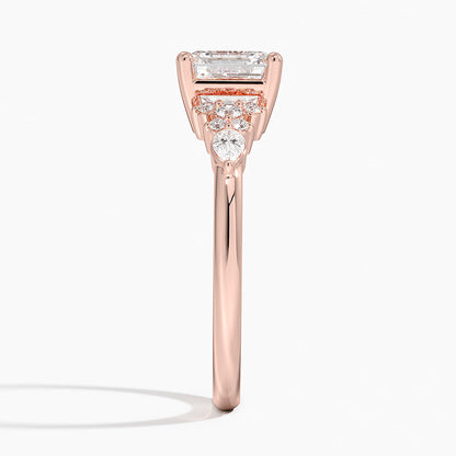 ecomposer-view with diamond shape-asscher, ecomposer-size-1.5-ct, ecomposer-metal type-rose-gold-18k