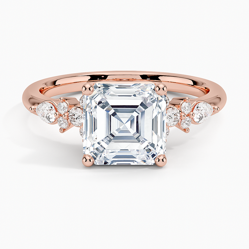 ecomposer-view with diamond shape-asscher, ecomposer-size-2-ct, ecomposer-size-2.5-ct, ecomposer-size-3-ct, ecomposer-metal type-rose-gold-18k